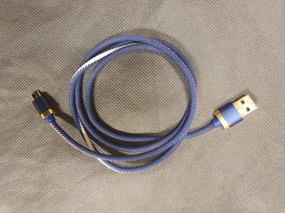 Micro-USB latausjohto sininen